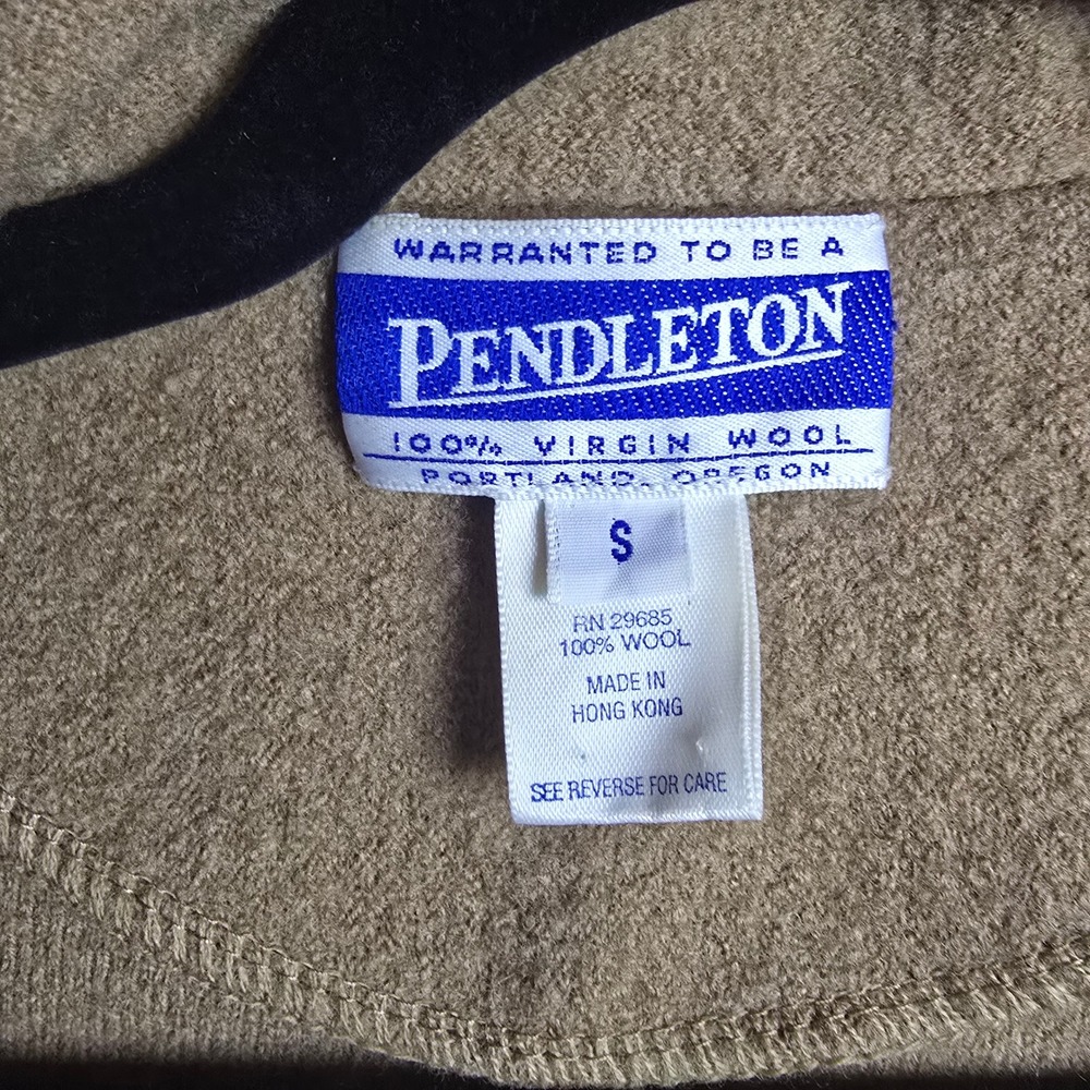 Pendleton 100% Virgin Wool Shacket Jacket Button … - image 4